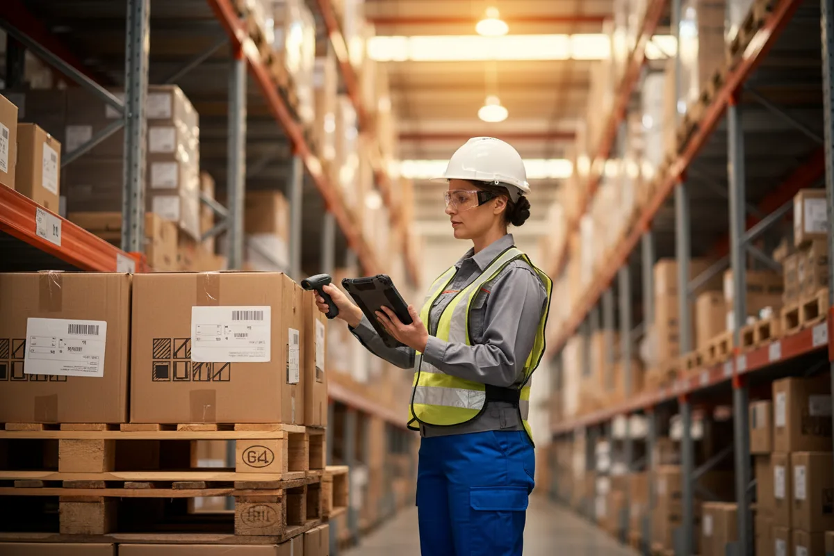 Control de inventarios en almacén
